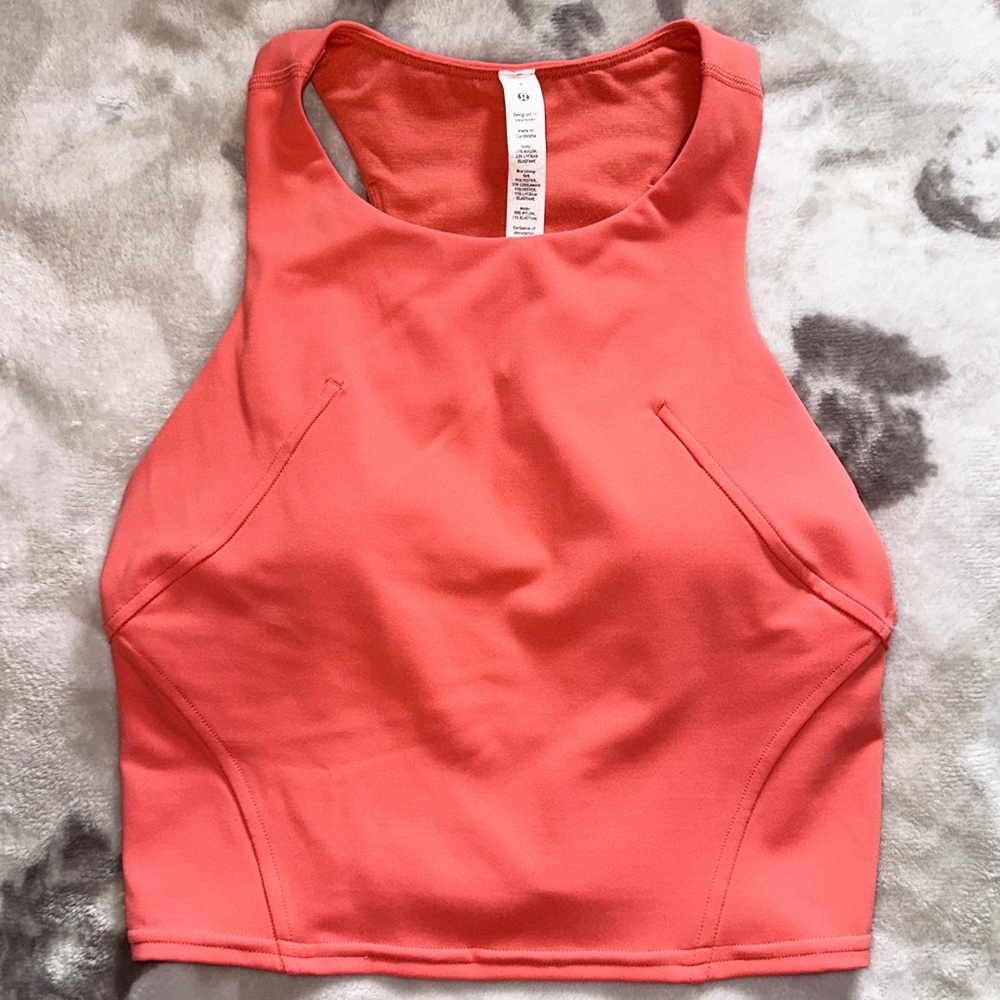 Lululemon Wunder Train Racerback Crop Tank